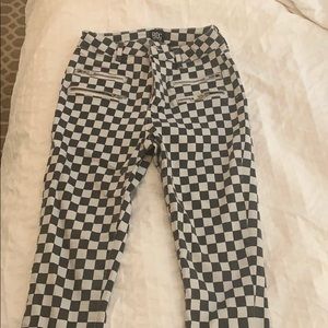 BDG Checkered Jeans